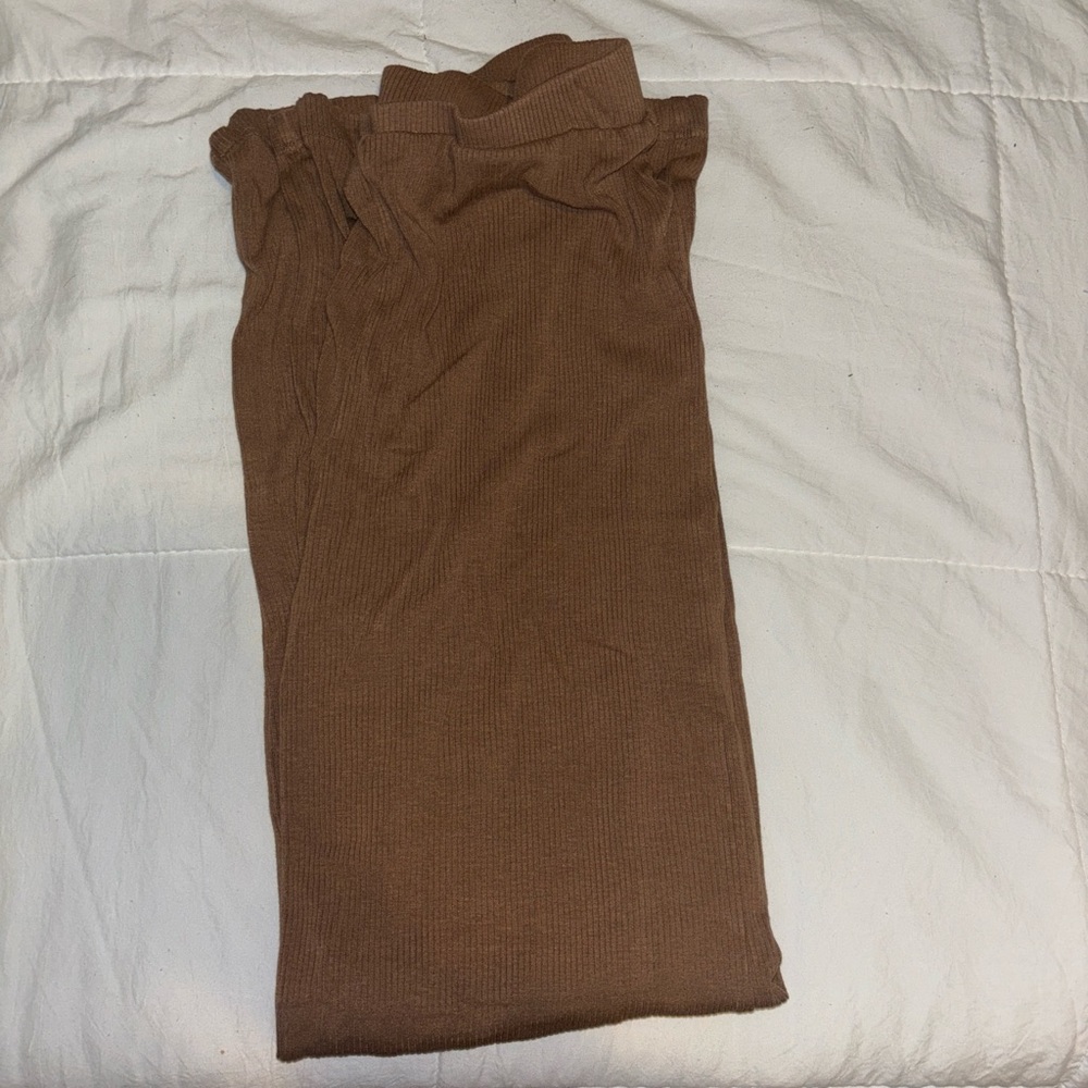 SHEIN Brown Flowy Pants